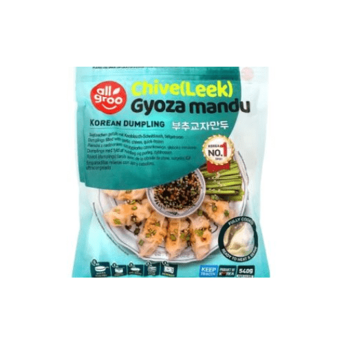Allgroo Chive (Leek) Gyoza Mandu Korean Dumpling 540g