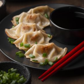 Allgroo Chive (Leek) Gyoza Mandu Korean Dumpling