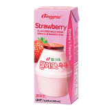 Binggrae Strawberry Flavoured Milk Drink 200ml 1 Binggrae Strawberry Flavoured Milk Drink 200ml