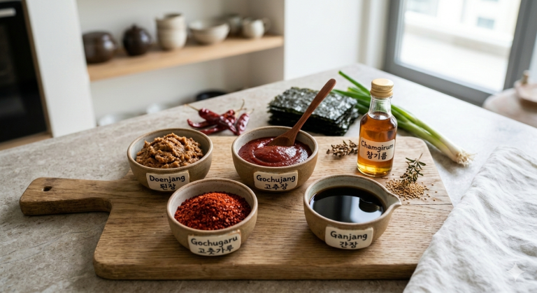 The 5 Essential Ingredients for a Real Korean Kitchen